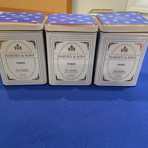 EMPTY Harney & Sons Canisters